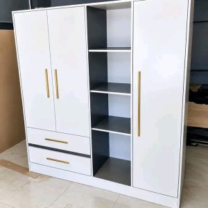 wardrobe White with Gold